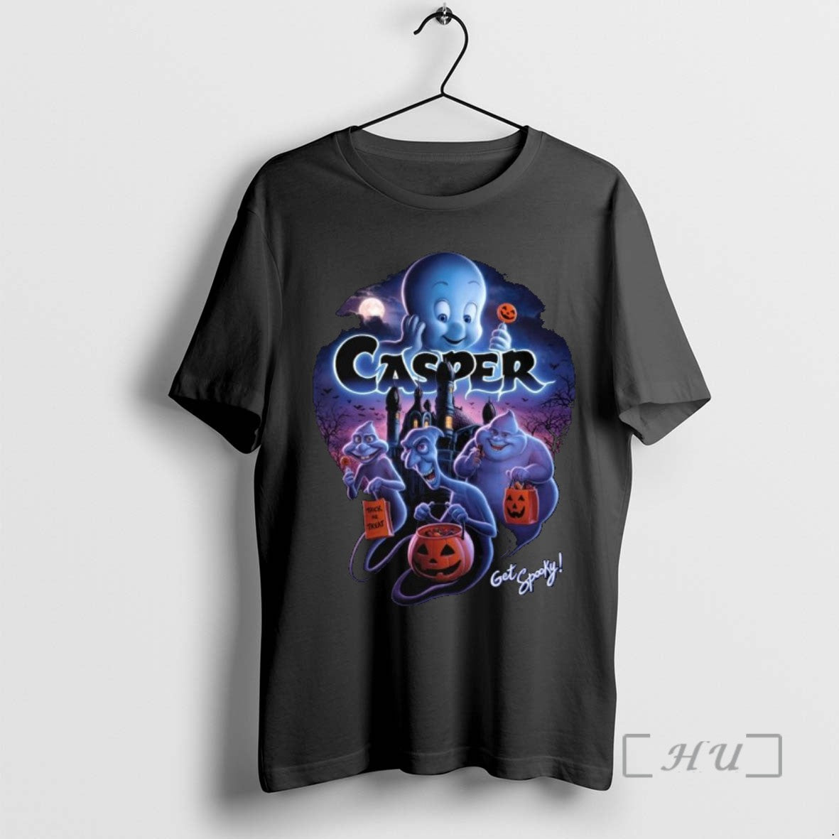Trending Casper 95 Get Spooky Long Sleve Tee Shirts Sweater