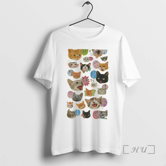 Trending Cat Emoticons Graphic