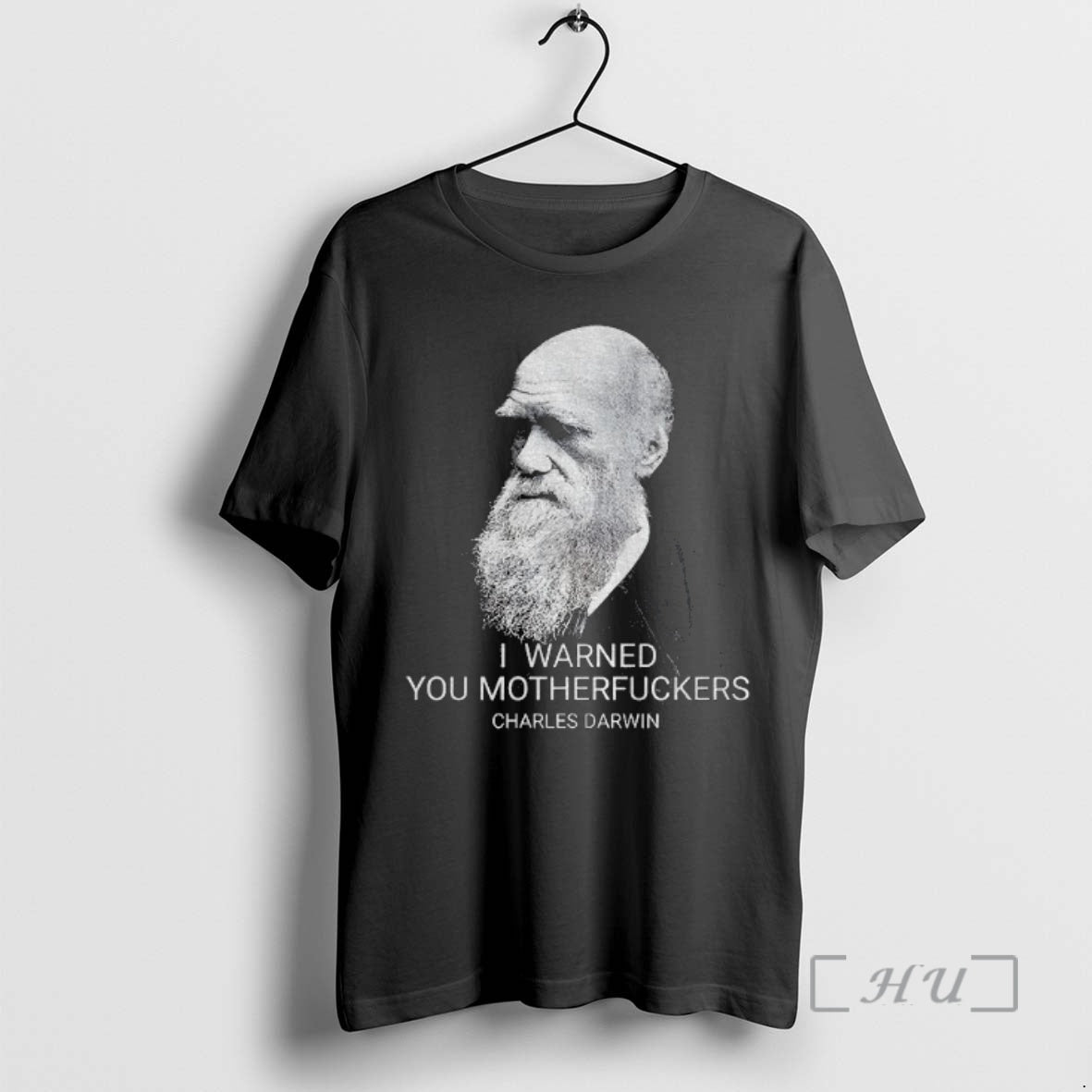Trending Charles Darwin Big Face I Warned You Motherfuckers Vintage