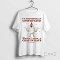Trending Chicken Im Emotionally Constipated Havent Given A Crap In Days Premium T Shirts Sweater