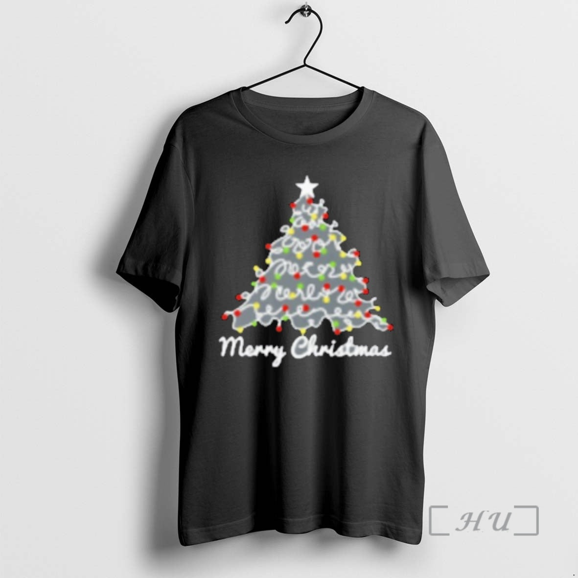 Trending Christmas Tree Tangled Lights Premium T Shirt Sweater