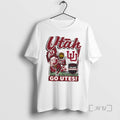 Trending College Gameday Utah Utes Mascot Go Utes Logo Tee Shirts Sweater
