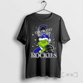 Trending Colorado Rockies Baseball Grinch Holding Helmet Christmas Tee Shirts Sweater