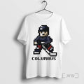 Trending Columbus Blue Jackets Hockey 8 Bit Retro Baller Premium T Shirt Sweater