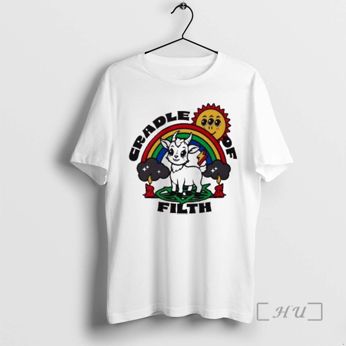 Trending Cradle Of Filth Rainbow Goat Premium T Shirt Sweater