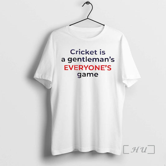 Trending Cricket Is A Gentlemans Everyones Game