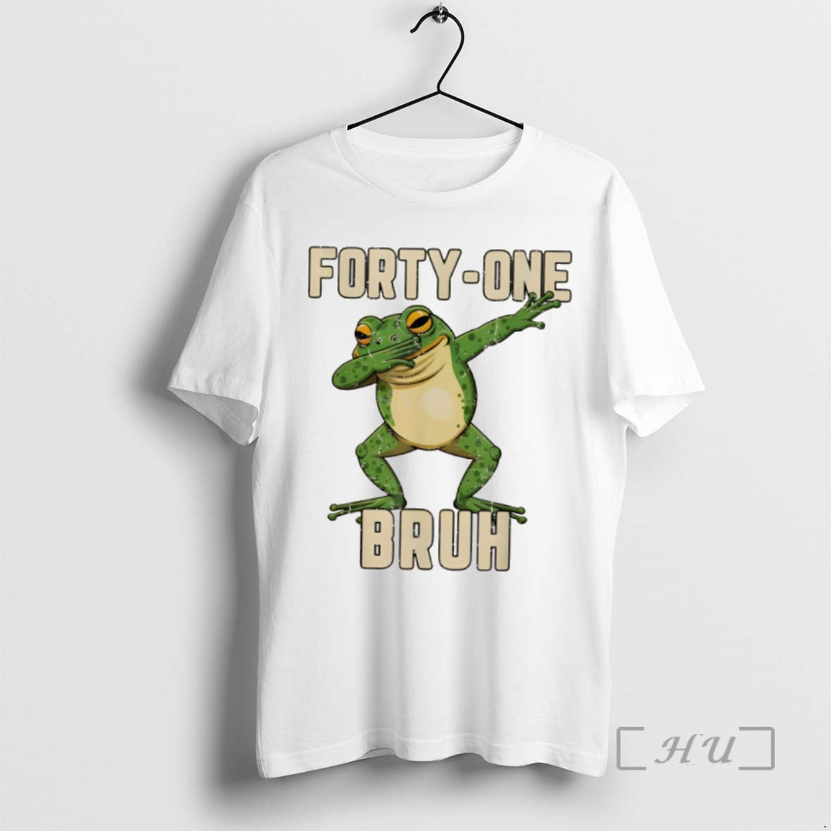 Trending Dabbing Frog Forty One Bruh Premium T Shirt Sweater