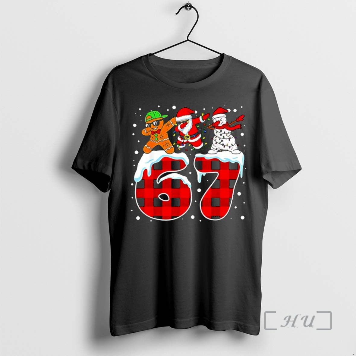 Trending Dabbing Santa 67 Six Seven Christmas