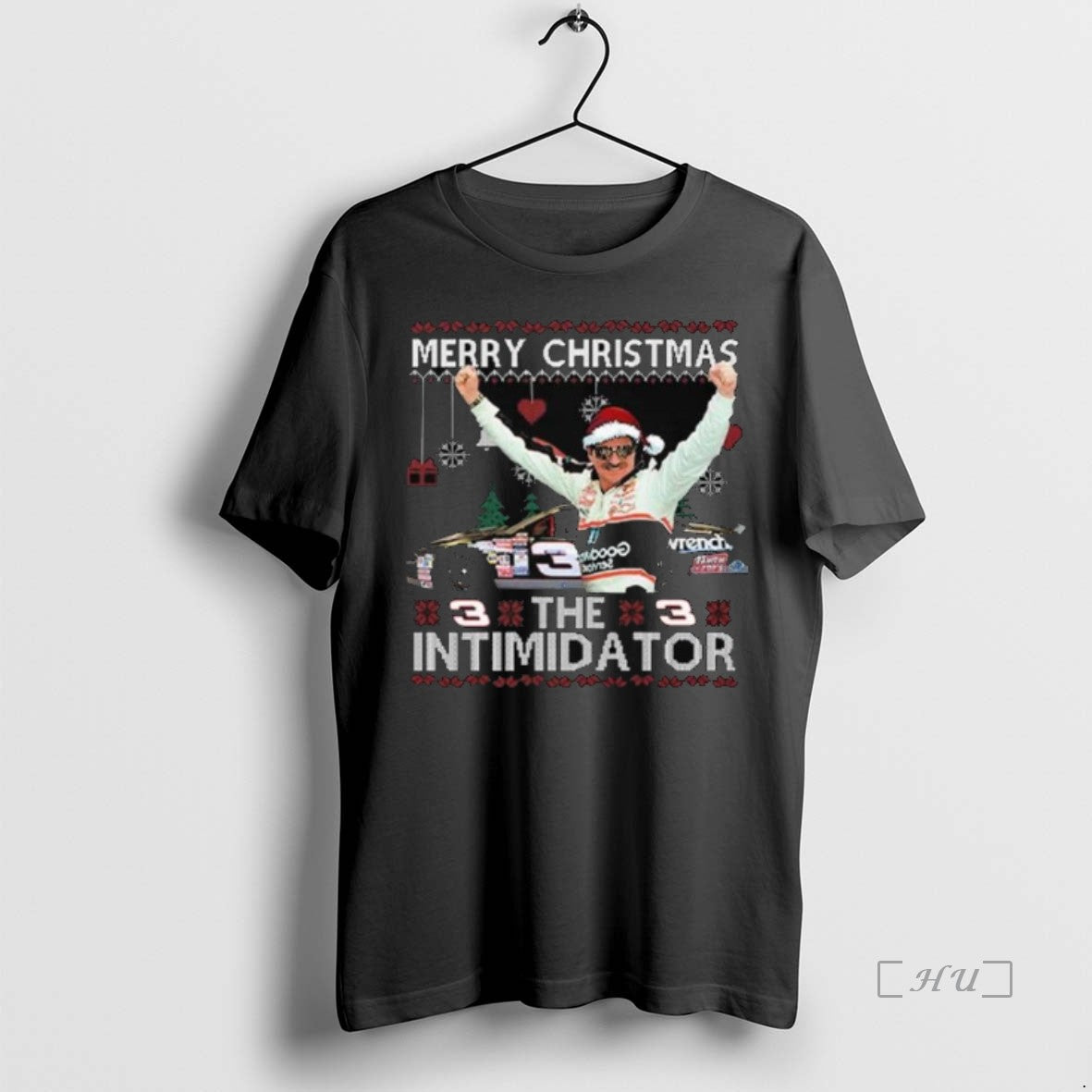 Trending Dale Earnhardt Merry Christmas The Intimidator Long Sleve T Shirt Sweater