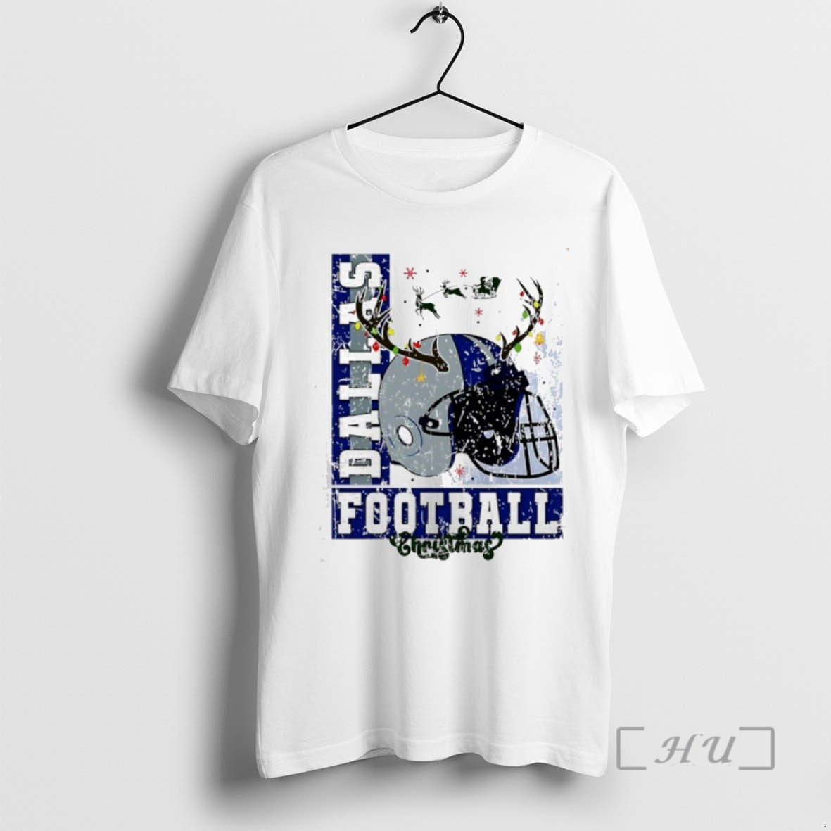 Trending Dallas Cowboys Football Game Day Christmas Helmet Tee Shirts Sweater