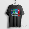 Trending Dallas Cowboys Stars Mavericks Rangers Teams Dallas City Circle Skyline Premium T Shirts Sweater