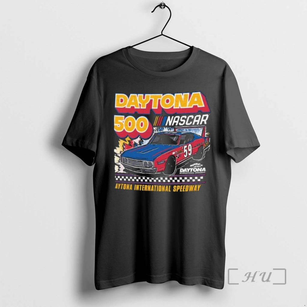 Trending Daytona International Speedway 47 Black Daytona 500 Race Day Foundation Premium T Shirt Sweater