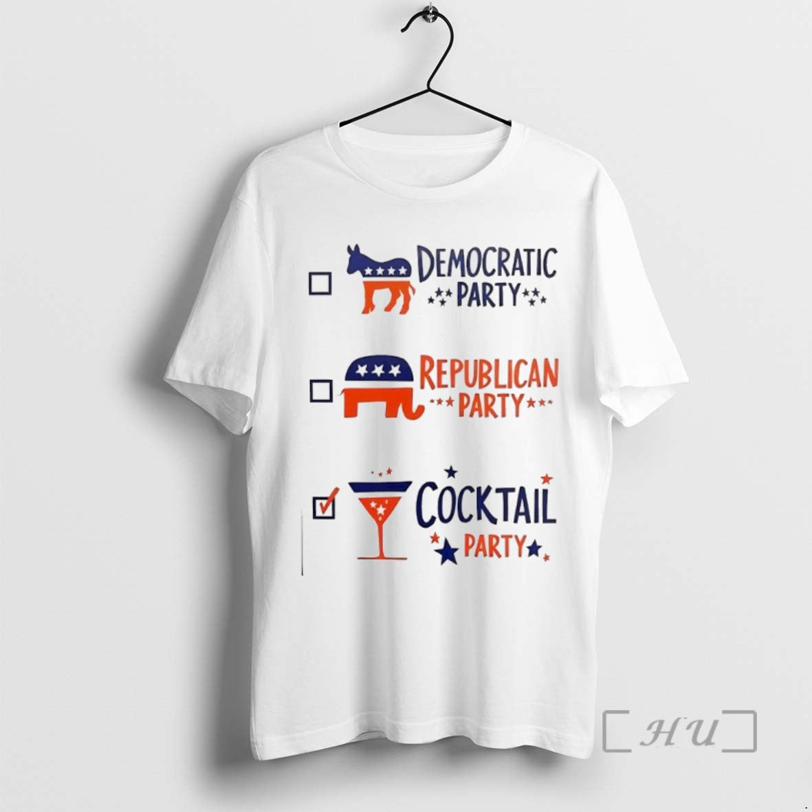 Trending Democratic Party Republican Party Cocktail Party Tee Shirt Sweater