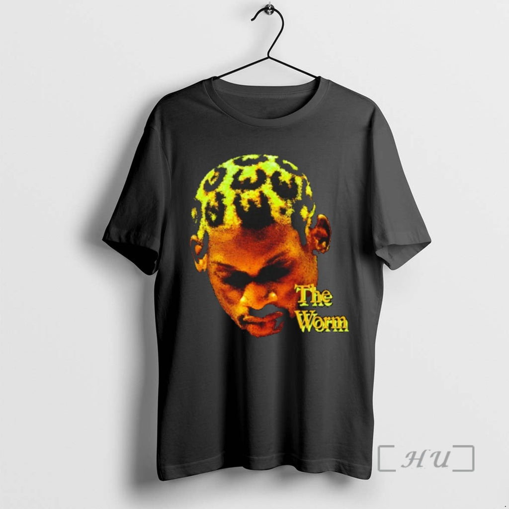 Trending Dennis Rodman Graphic The Worm Vintage Basketball Tee Shirts Sweater