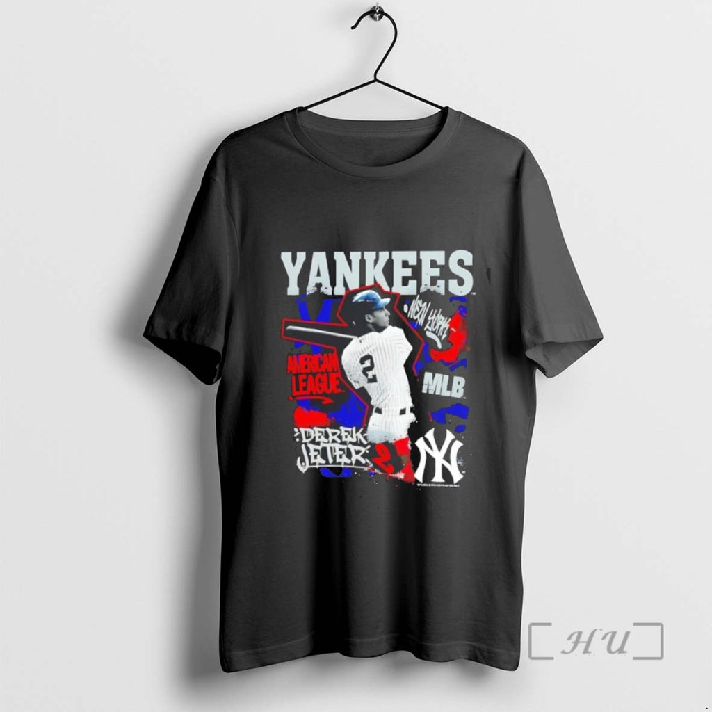 Trending Derek Jeter New York Yankees American League Mlb Tee Shirts Sweater
