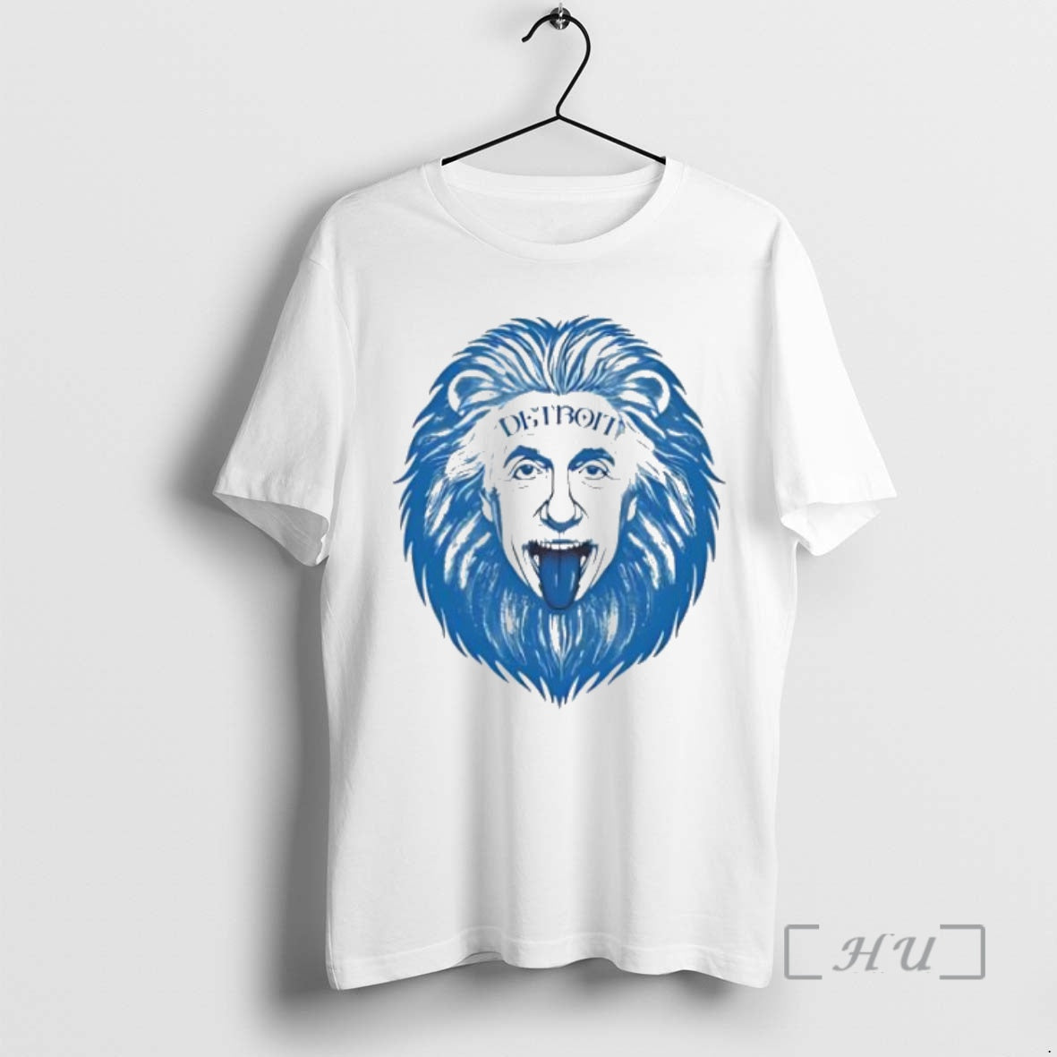 Trending Detroit Einstein Tongue Out Lion Retro Style Baseball