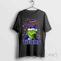 Trending Detroit Tigers Baseball Grinch Holding Helmet Christmas Tee Shirts Sweater