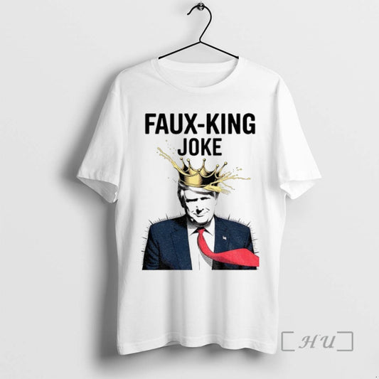 Trending Donald Trump Faux King Joke Resist Protest Anti Trump No Kings T Shirts Sweater