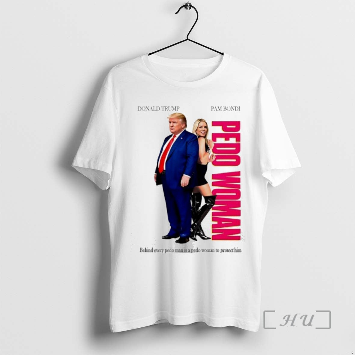 Trending Donald Trump Pam Bondi Pedo Woman Tee Shirts Sweater