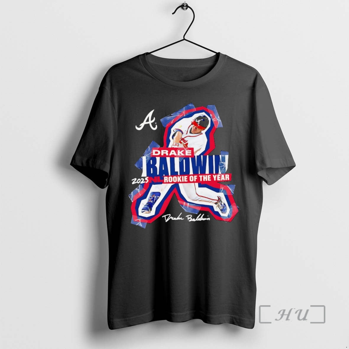 Trending Drake Baldwin National League Rookie Of The Year 2025 Atlanta Braves Premium T Shirts