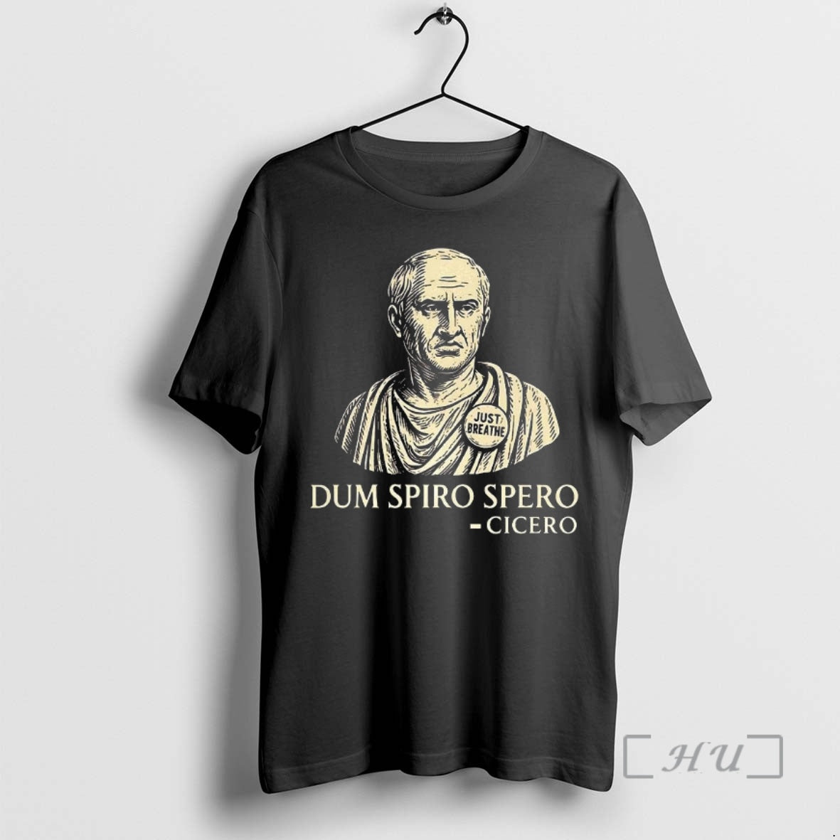 Trending Dum Spiro Spero Cicero Quote While I Breathe I Hope Roman Orator Premium
