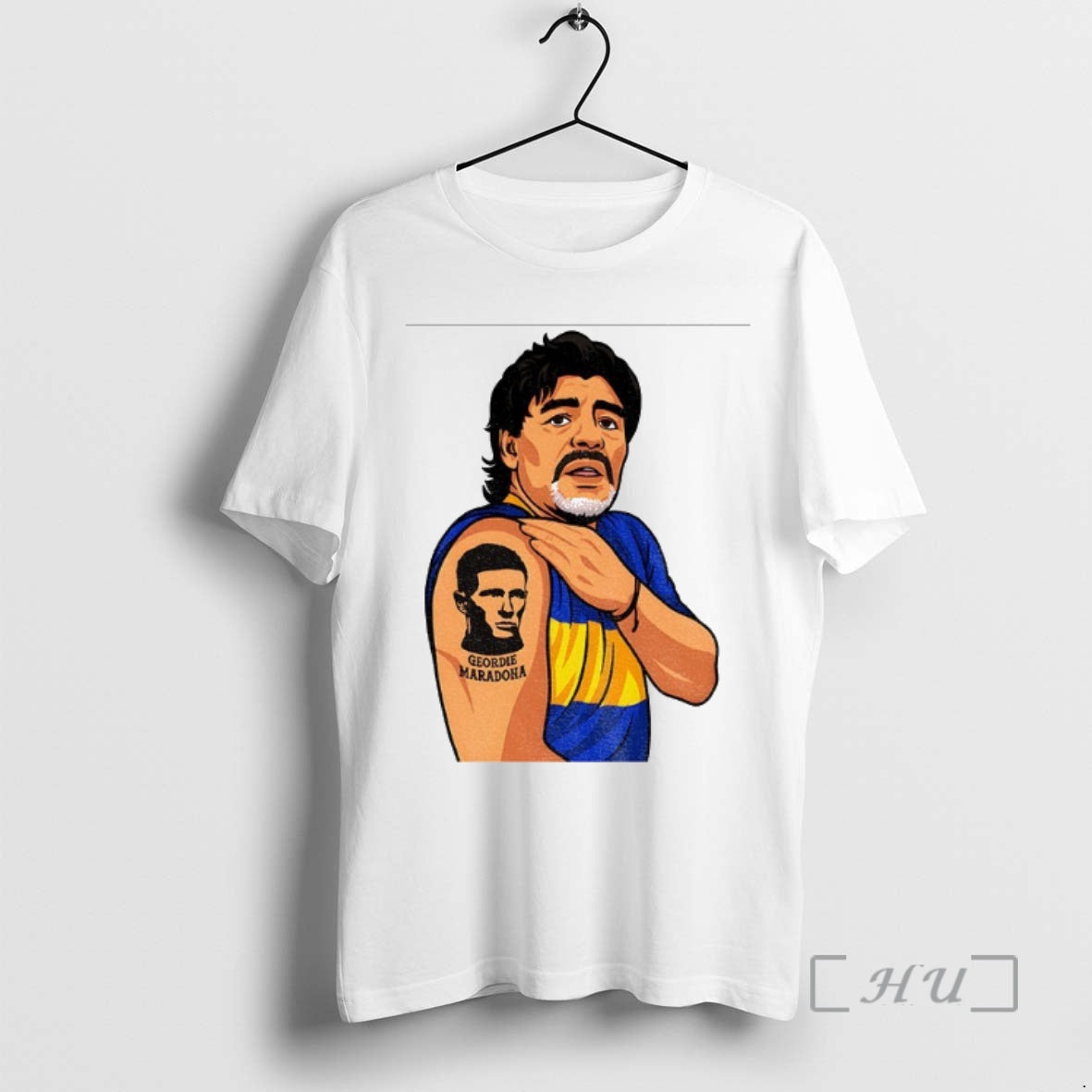 Trending Elliot Anderson Geordie Maradona Tattoo Premium T Shirt Sweater