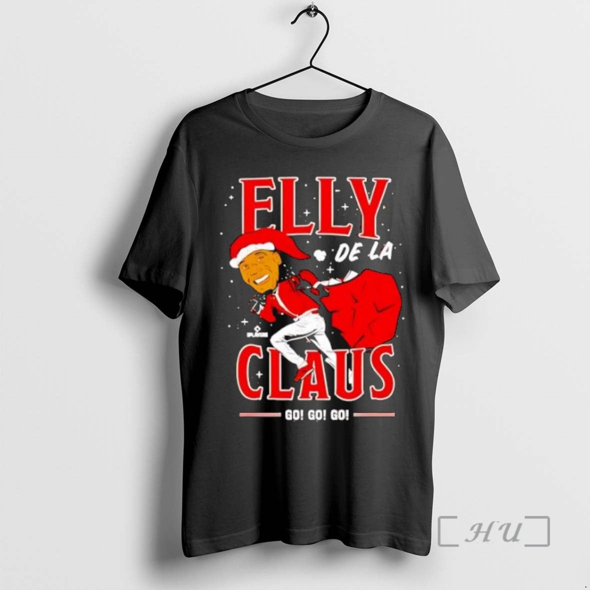 Trending Elly De La Claus Go Go Go Christmas Santa Players Premium T Shirts Sweater