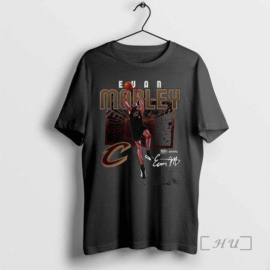 Trending Evan Moble Cleveland Cavaliers Basketball Shattered Signature T Shirt Sweater