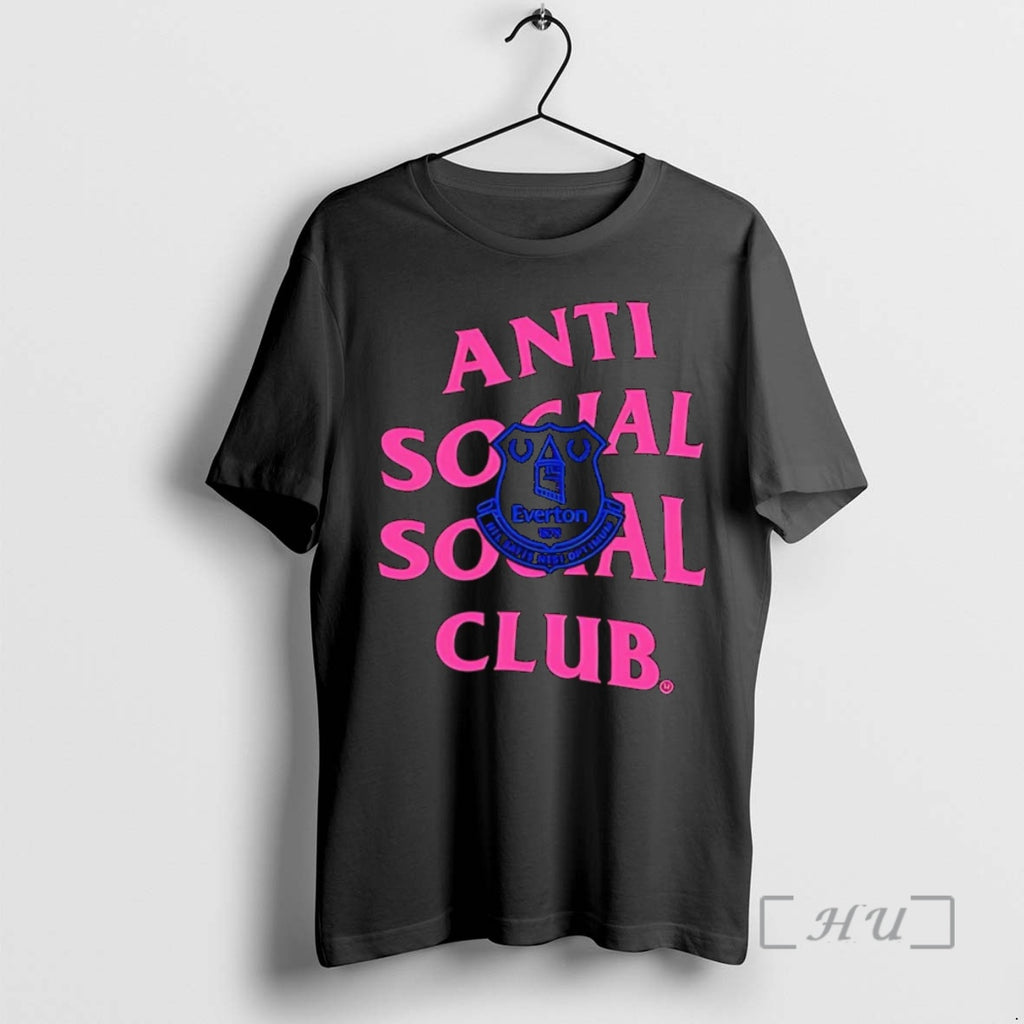 Trending Everton Fc Anti Social Club Premium T Shirt Sweater