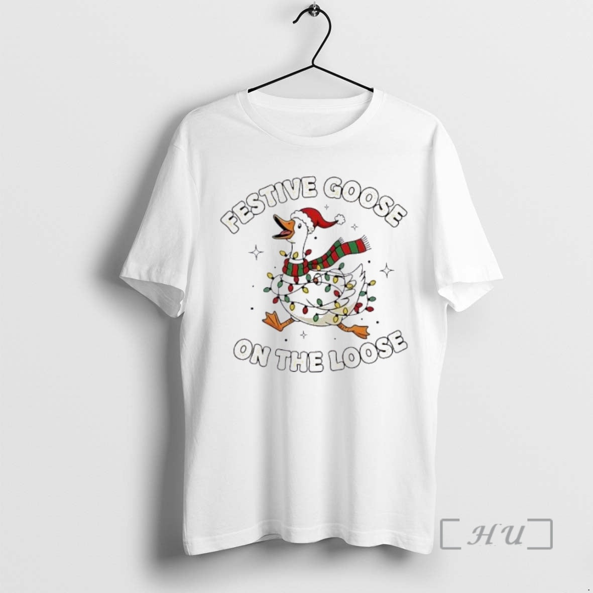 Trending Festive Goose On The Loose Christmas Ornaments White