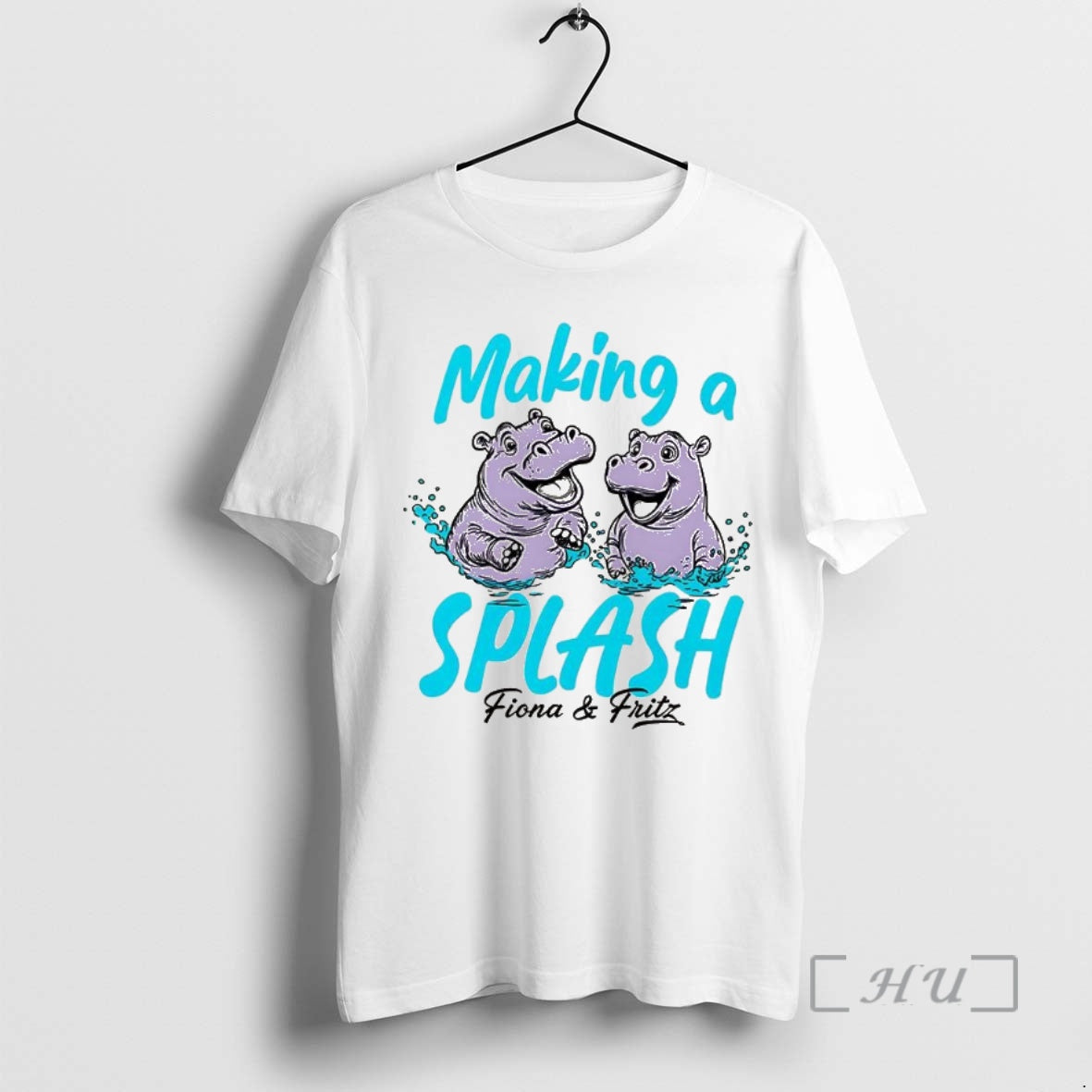 Trending Fiona And Fritz Making A Splash Hippo