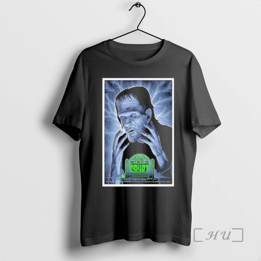 Trending Frankenstein Billy Strings Meet Me At The Crypt Cfg Premium T Shirt Sweater