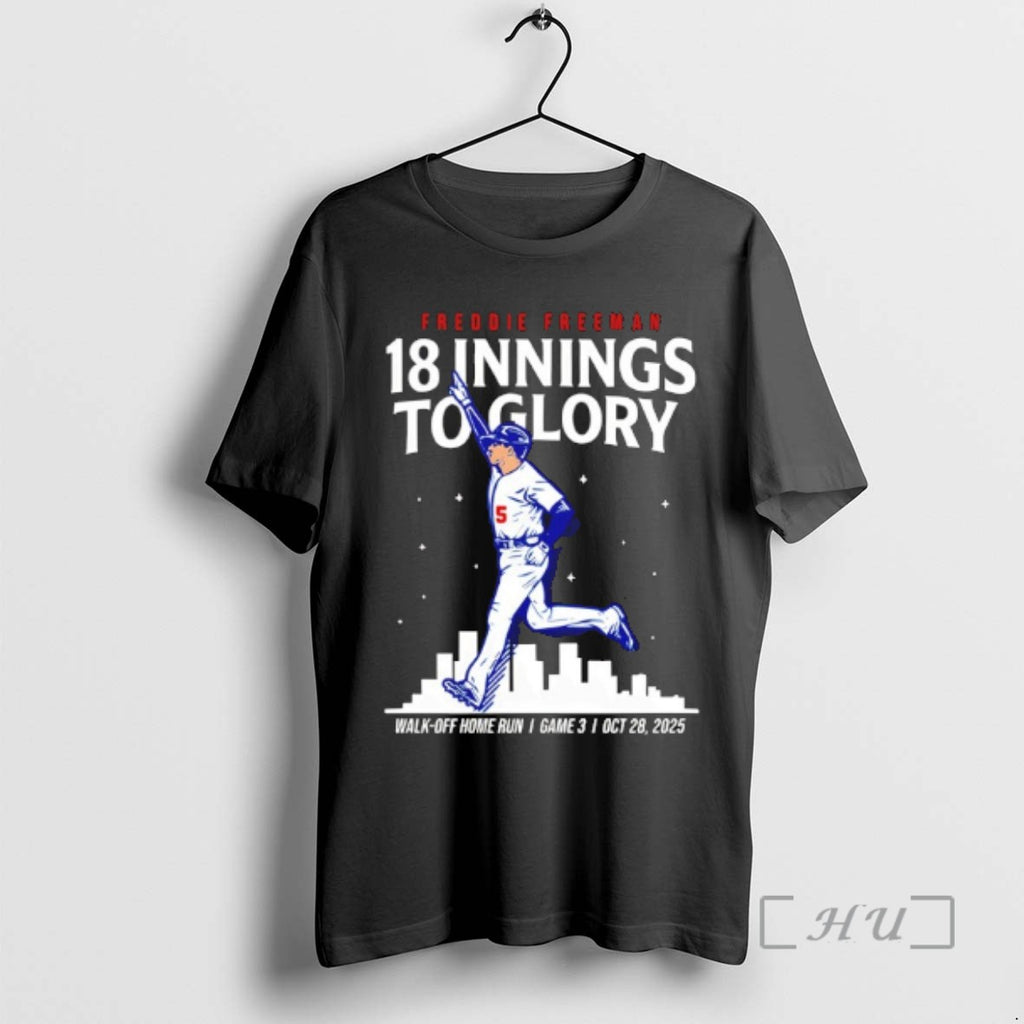 Trending Freddie Freeman Los Angeles Dodgers Baseball Mlb Walk Off Home Run 18 Innings World