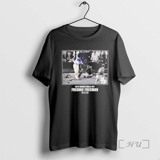 Trending Freddie Freeman Los Angeles Dodgers Postseason Moments 2025 Premium T Shirt Sweater
