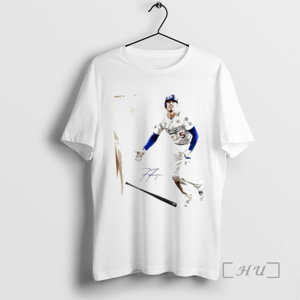 Trending Freddie Freeman Los Angeles Dodgers Walk Off Graphic Signature Tee Shirts Sweater