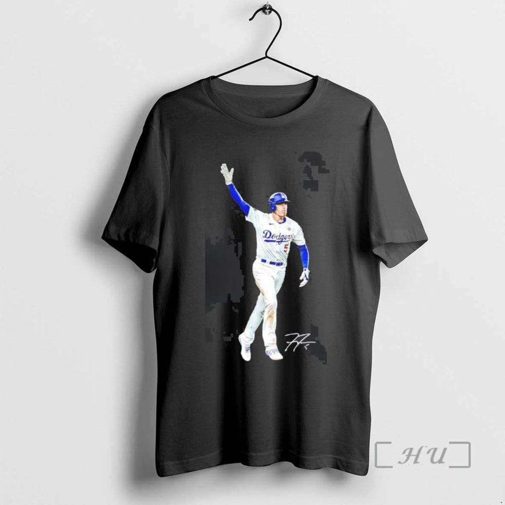 Trending Freddie Freeman Los Angeles Dodgers Walk Off Signature Tee Shirts Sweater