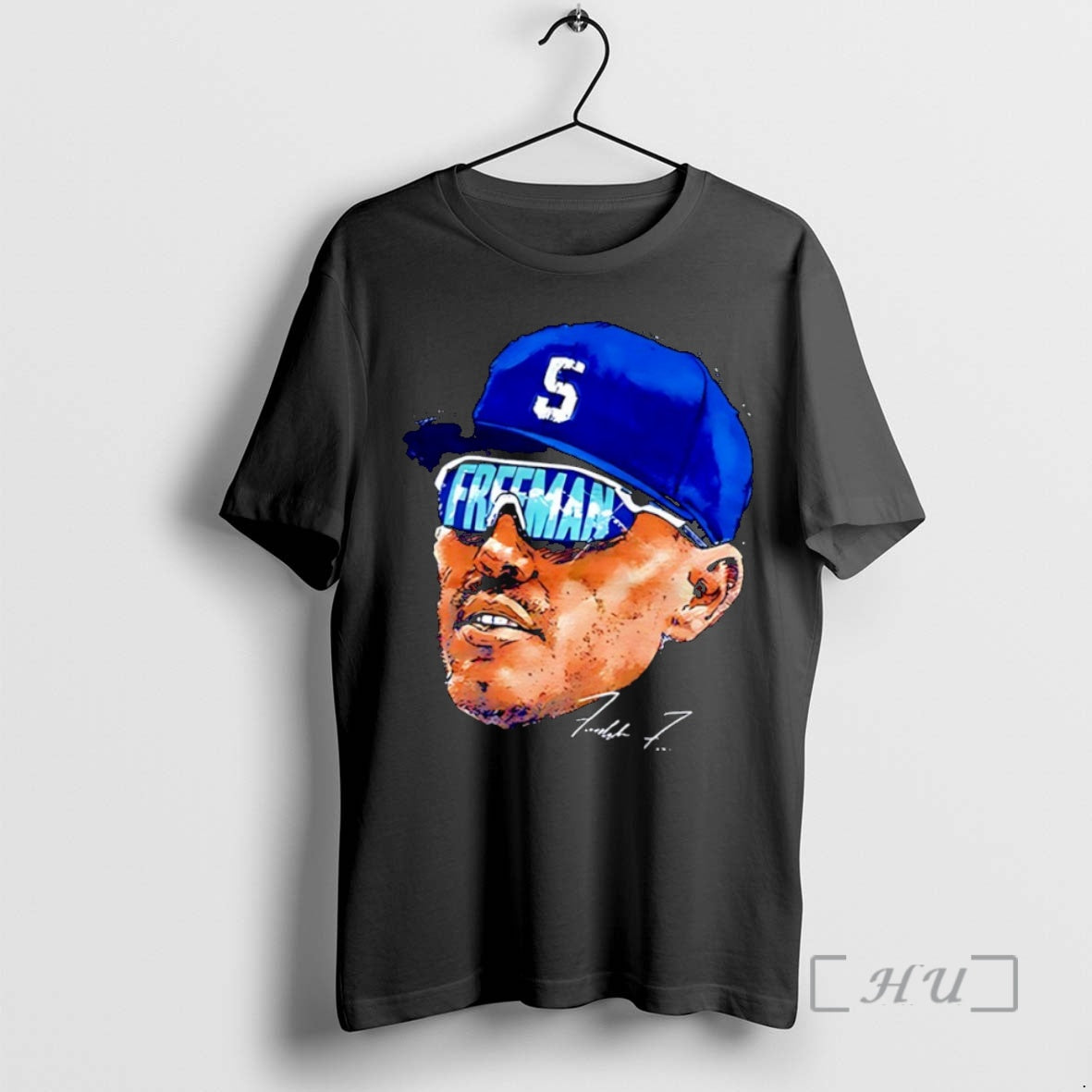 Trending Freddie Freeman Big Face Los Angeles Dodgers Mlb Baseball World Series 2025 Signature Premium
