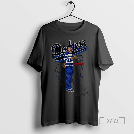 Trending Freddy Krueger A Nightmare On Elm Street X Los Angeles Dodgers Mlb Halloween