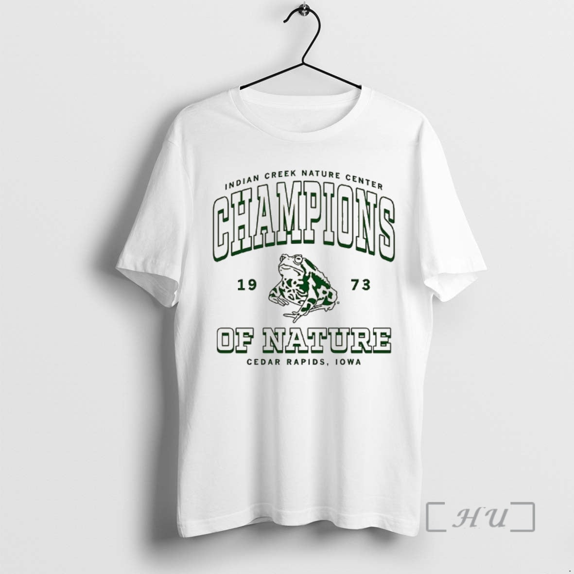 Trending Frog Indian Creek Nature Center Champions Of Nature Est 1973 Premium T Shirts Sweater