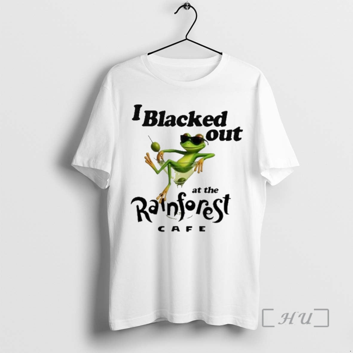 Trending Frog Martini Glass I Blacked Out At The Rainforest Cafe Graphic
