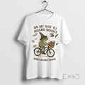 Trending Frog On My Way To Hoard Books And Cause Chaos Premium T Shirt Sweater