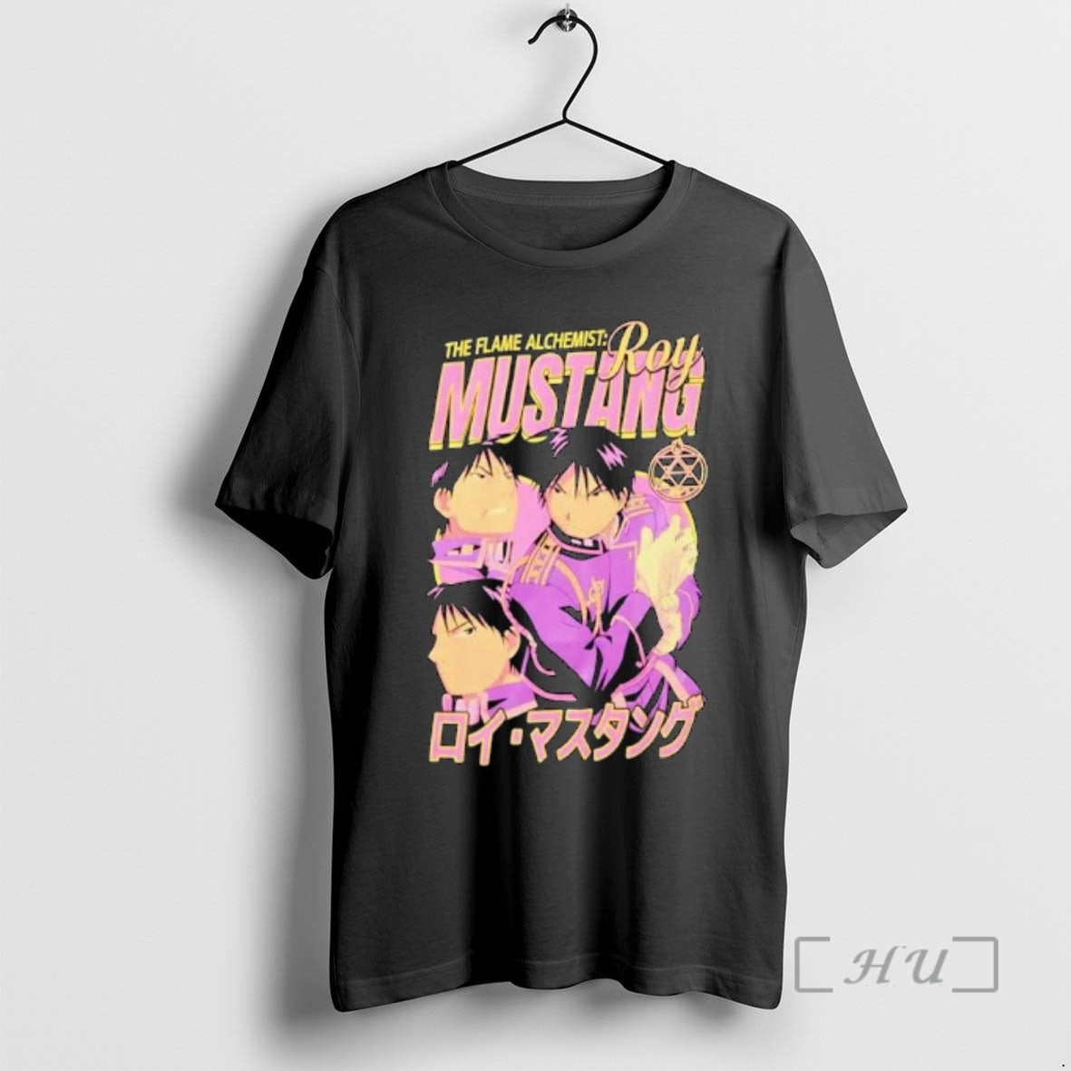 Trending Fullmetal Alchemist Brotherhood Roy Mustang Collage Ornaments Premium T Shirt Sweater