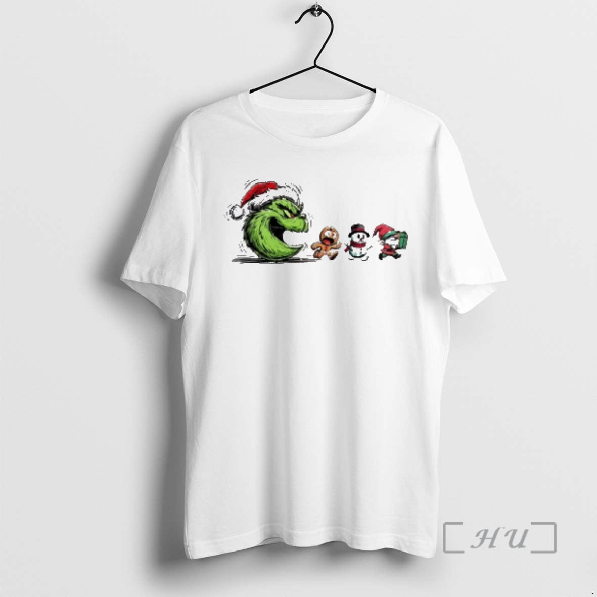 Trending G Man Grinch Santa Funny Pac Man Christmas