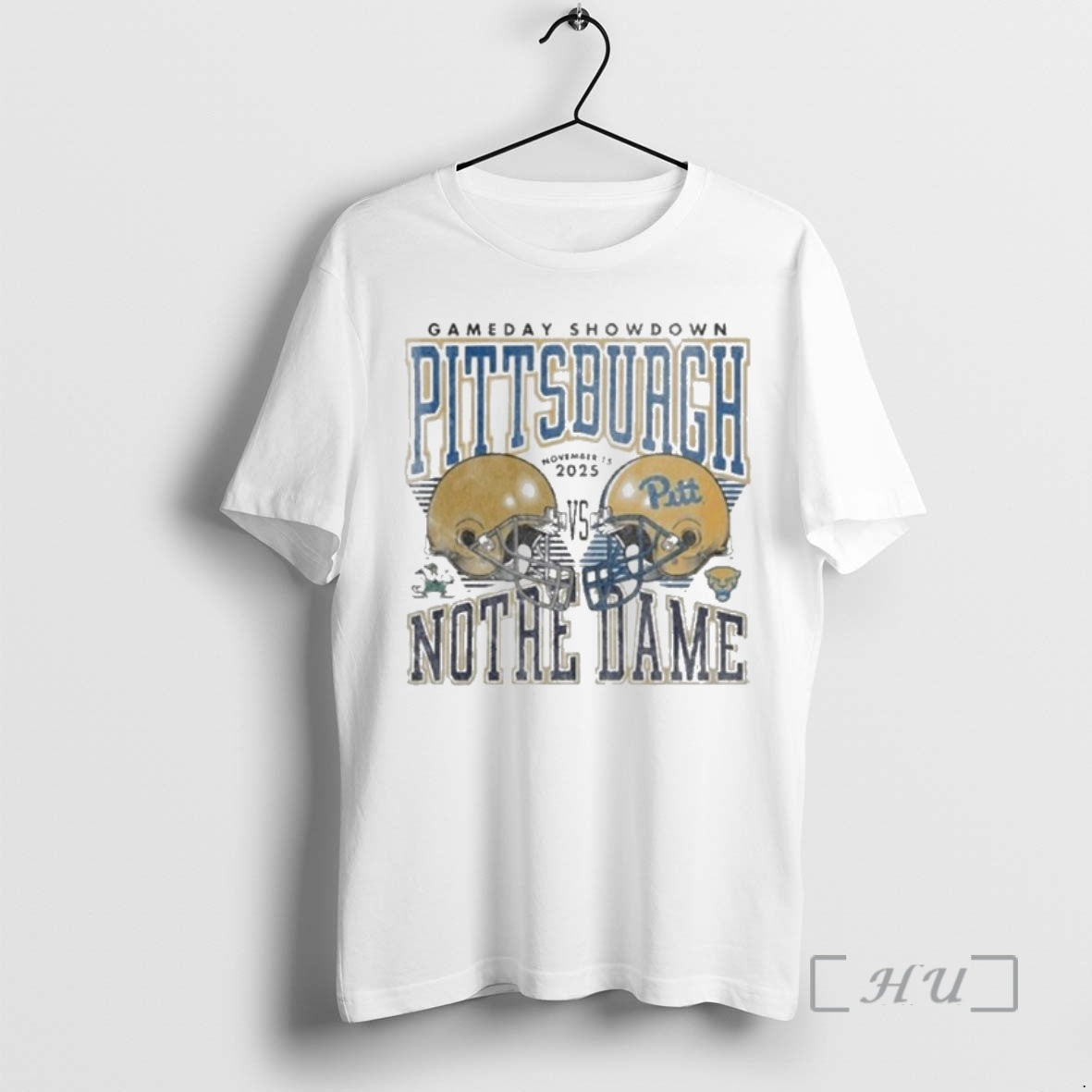 Trending Gameday Football 2025 Pitt Panthers Vs Notre Dame Fighting Irish Matchup Premium T Shirts