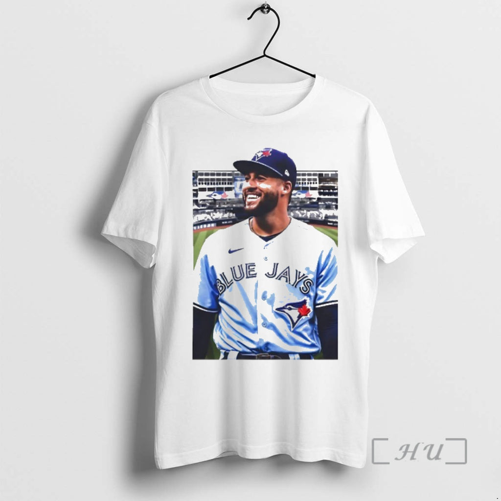 Trending George Springer Toronto Blue Jays 2025 World Series Premium T Shirt Sweater