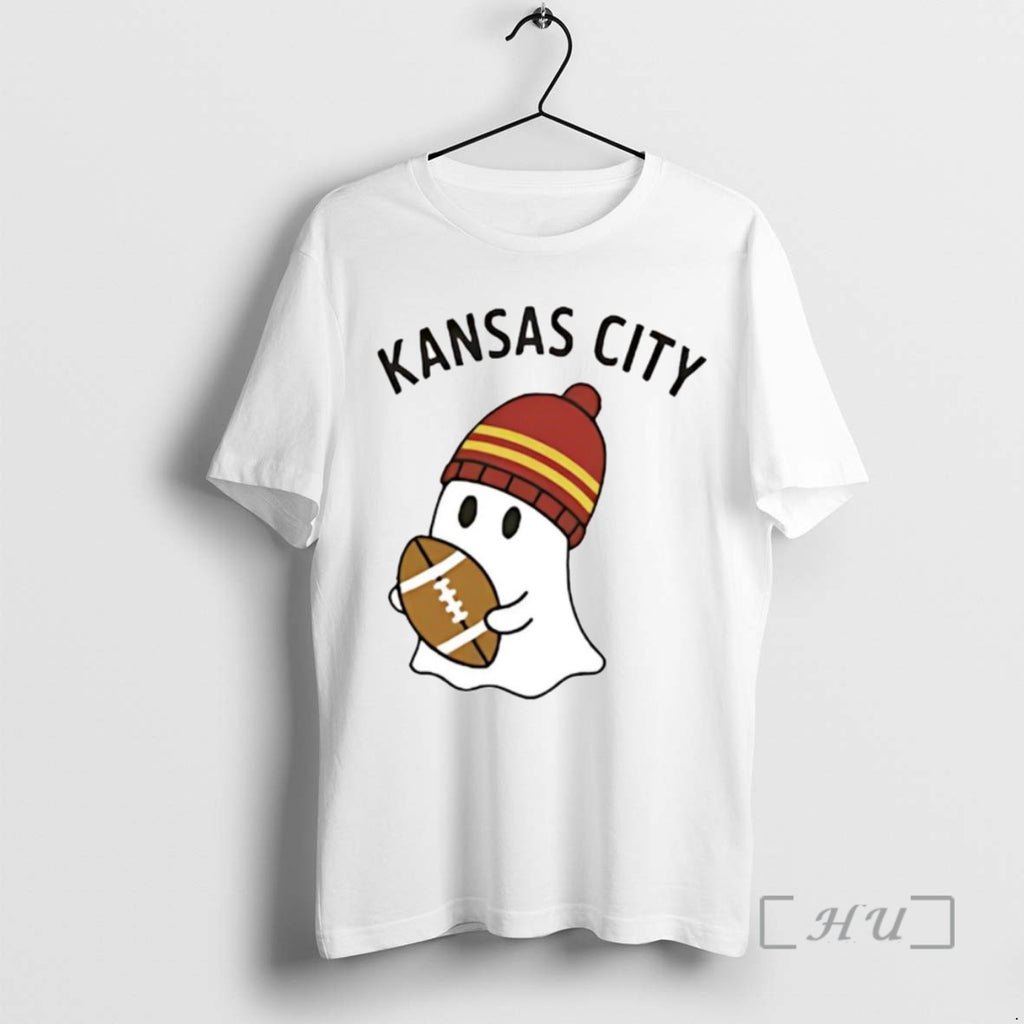Trending Ghost Kansas City Chiefts Halloween Tee Shirts Sweater