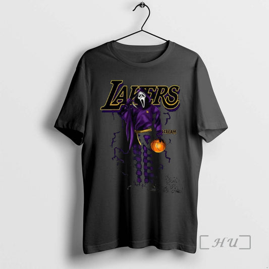 Trending Ghostface Scream X Los Angeles Lakers Basketball Lakeshow Halloween