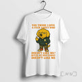 Trending Golden Retriever You Think I Give A Fuck Premium T Shirt Sweater