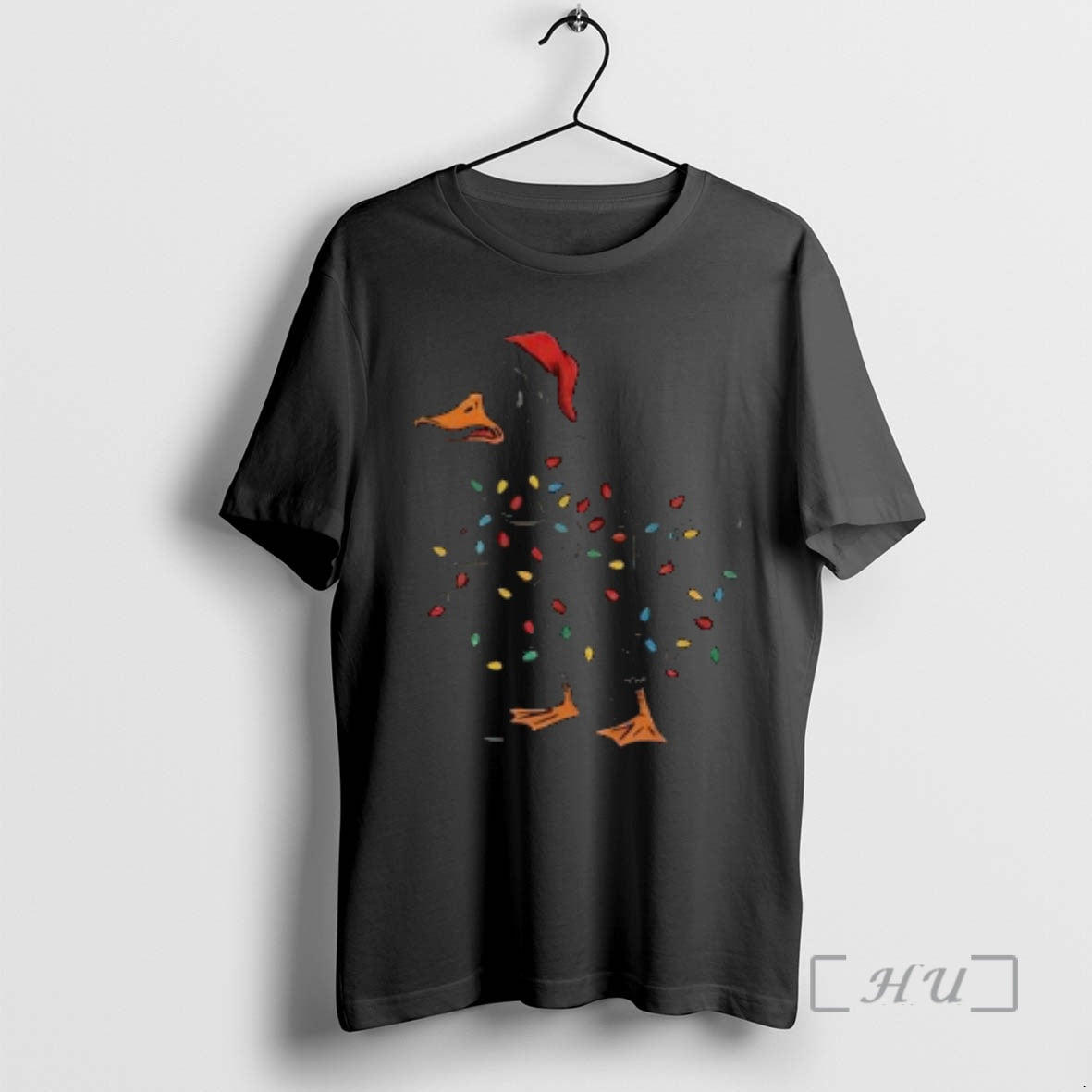Trending Goose Xmas Christmas Lights Its Fine Im Fine Everything Is Fine Premium T Shirts