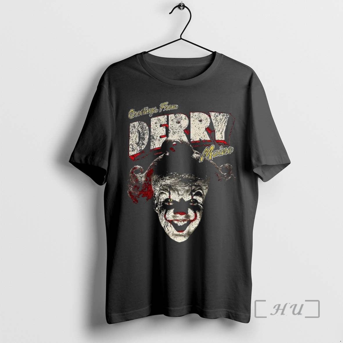 Trending Greetings From Derry Maine Clown Horror Premium T Shirt Sweater